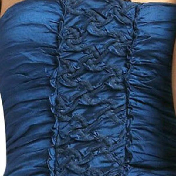 BCBGMaxAzria cobalt blue Mariko dress - Picture 3 of 5